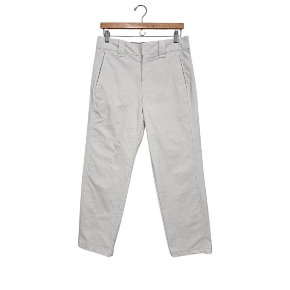Outlier Bombworks Straight Leg Trousers Mens 31 Pants White‎ Twill Minimalist ~